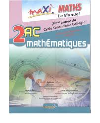 Maxi maths manuel 2 AC