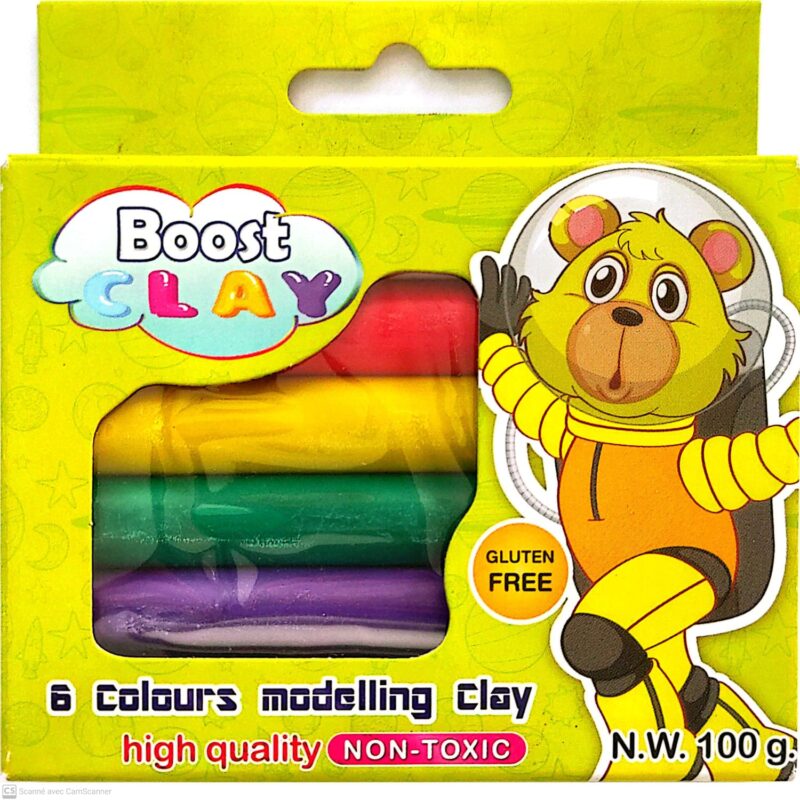 6 COUOURS MODELING CLAY BOOST CLAY
