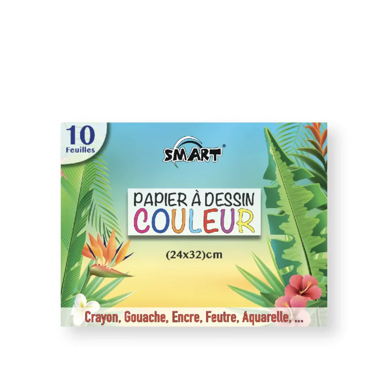papier à dessin couleur SMART